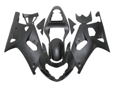 ABS 2001-2003 Matte Black Suzuki GSXR 600/750 Motorcycle Fairings Kit Canada