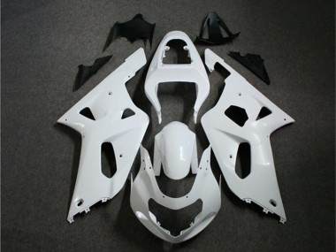 2001-2003 White Suzuki GSXR 600/750 Motorcycle Fairing Canada