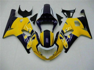 ABS 2001-2003 Yellow Suzuki GSXR 600/750 Bike Fairings Canada