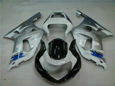 ABS 2001-2003 Silver Black Suzuki GSXR 600/750 Motorbike Fairing Kits Canada