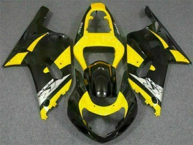 ABS 2001-2003 Yellow Black Suzuki GSXR 600/750 Motorcycle Replacement Fairings Canada