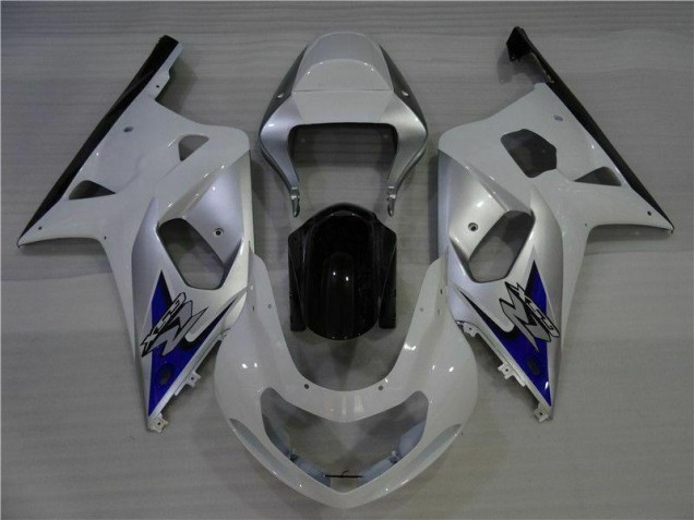 ABS 2001-2003 White Silver Suzuki GSXR 600/750 Bike Fairings Canada ABS 2001-2003 White Silver Suzuki GSXR 600/750 Bike Fairings Canada