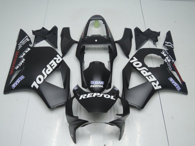 ABS 2002-2003 Matte Black Repsol Honda CBR900RR 954 Motorcycle Bodywork Canada ABS 2002-2003 Matte Black Repsol Honda CBR900RR 954 Motorcycle Bodywork Canada
