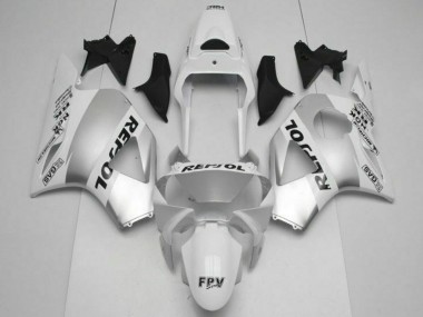 2002-2003 White Silver Black Repsol Honda CBR900RR 954RR Motorcycle Replacement Fairings Canada