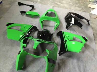 ABS 2002-2003 Green Glossy Black Kawasaki ZX9R Motorbike Fairing Canada