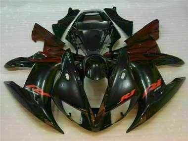 ABS 2002-2003 Black Yamaha YZF R1 Bike Fairings Canada