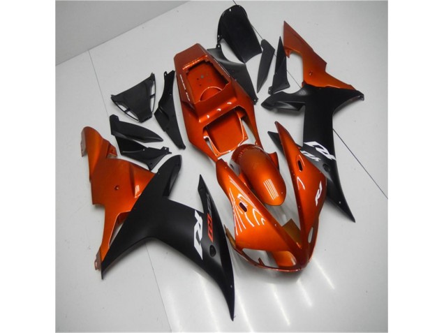 ABS 2002-2003 Orange Black Yamaha YZF R1 Bike Fairings Canada ABS 2002-2003 Orange Black Yamaha YZF R1 Bike Fairings Canada
