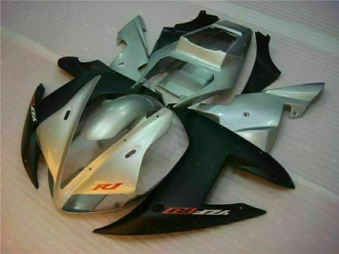ABS 2002-2003 Silver Yamaha YZF R1 Replacement Motorcycle Fairings Canada