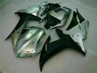 ABS 2002-2003 Silver Black Yamaha YZF R1 Motorbike Fairing Kits Canada