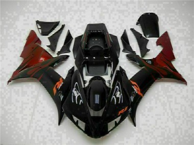 ABS 2002-2003 Black Yamaha YZF R1 Motorcylce Fairings Canada