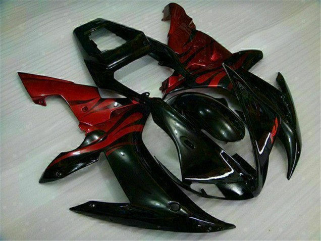 ABS 2002-2003 Black Red Yamaha YZF R1 Bike Fairing Canada ABS 2002-2003 Black Red Yamaha YZF R1 Bike Fairing Canada