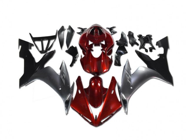 ABS 2002-2003 Red Grey Black Yamaha YZF R1 Motorcyle Fairings Canada ABS 2002-2003 Red Grey Black Yamaha YZF R1 Motorcyle Fairings Canada