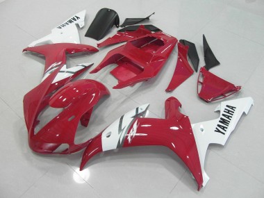 ABS 2002-2003 Red White Yamaha YZF R1 Bike Fairings Canada