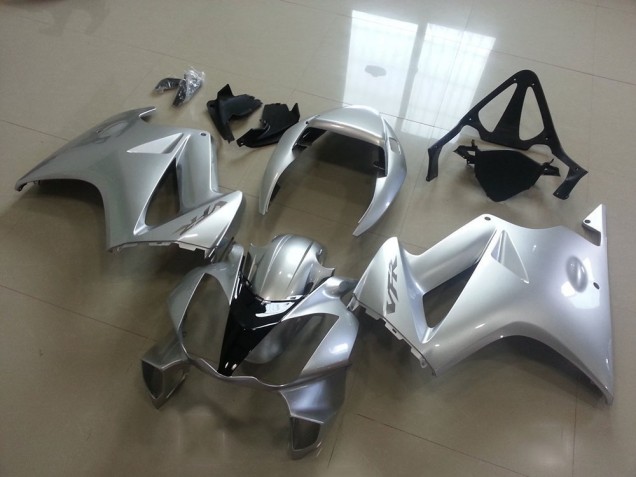 ABS 2002-2013 Silver Honda VFR800 Motorcycle Fairings Canada ABS 2002-2013 Silver Honda VFR800 Motorcycle Fairings Canada