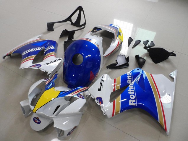 ABS 2002-2013 Rothmans Honda VFR800 Motorcycle Bodywork Canada ABS 2002-2013 Rothmans Honda VFR800 Motorcycle Bodywork Canada