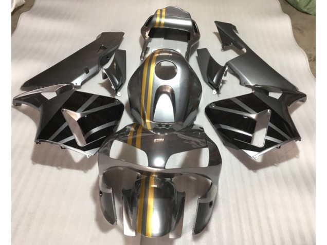 ABS 2003-2004 Silver Gold Black Honda CBR600RR Replacement Motorcycle Fairings Canada ABS 2003-2004 Silver Gold Black Honda CBR600RR Replacement Motorcycle Fairings Canada