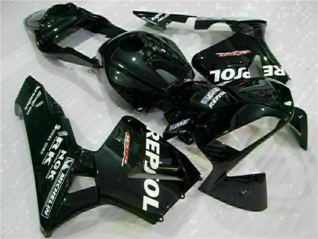 ABS 2003-2004 Black Repsol Honda CBR600RR Motorbike Fairing Canada ABS 2003-2004 Black Repsol Honda CBR600RR Motorbike Fairing Canada