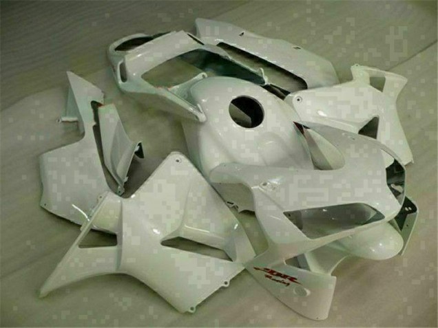 ABS 2003-2004 White Honda CBR600RR Motorbike Fairings Canada ABS 2003-2004 White Honda CBR600RR Motorbike Fairings Canada