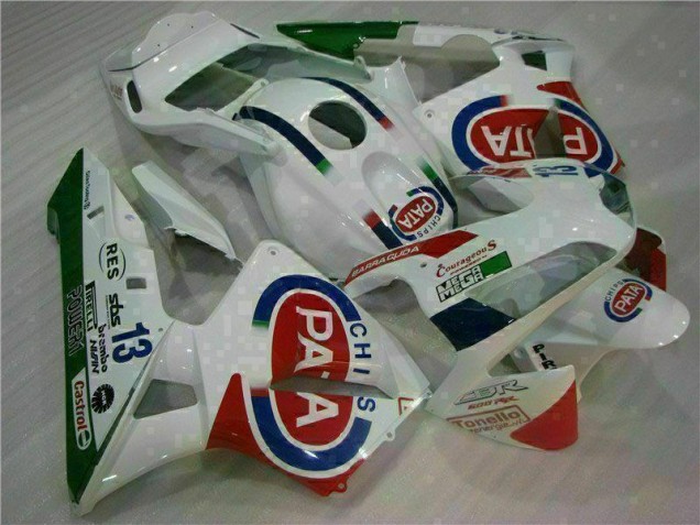 ABS 2003-2004 White Honda CBR600RR Motor Bike Fairings & Bodywork Canada ABS 2003-2004 White Honda CBR600RR Motor Bike Fairings & Bodywork Canada