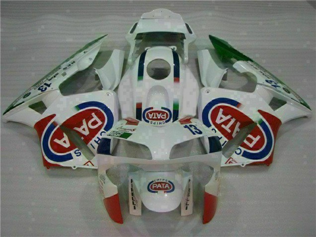 ABS 2003-2004 White Honda CBR600RR Motor Bike Fairings & Bodywork Canada ABS 2003-2004 White Honda CBR600RR Motor Bike Fairings & Bodywork Canada