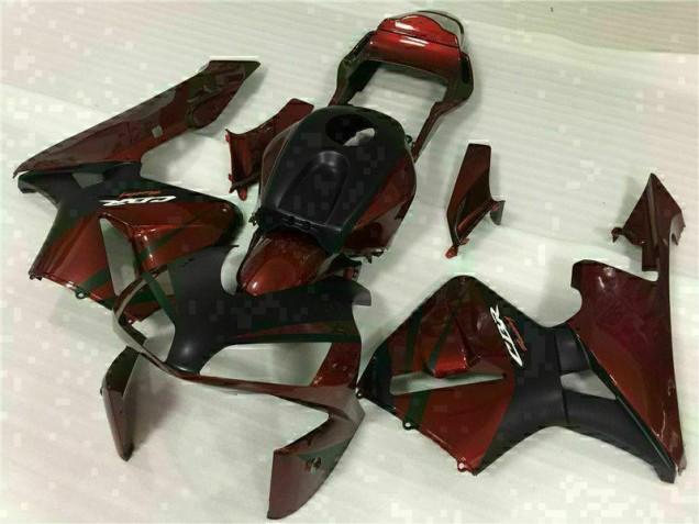 ABS 2003-2004 Black Red Honda CBR600RR Replacement Motorcycle Fairings Canada ABS 2003-2004 Black Red Honda CBR600RR Replacement Motorcycle Fairings Canada