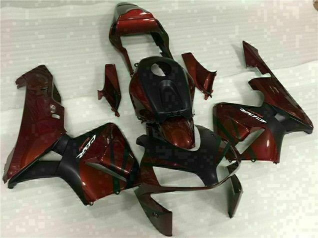 ABS 2003-2004 Black Red Honda CBR600RR Replacement Motorcycle Fairings Canada ABS 2003-2004 Black Red Honda CBR600RR Replacement Motorcycle Fairings Canada