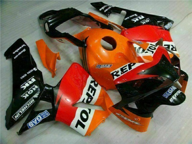 ABS 2003-2004 Orange Repsol Honda CBR600RR Motorbike Fairing Kits Canada ABS 2003-2004 Orange Repsol Honda CBR600RR Motorbike Fairing Kits Canada