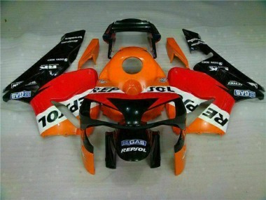 ABS 2003-2004 Orange Repsol Honda CBR600RR Motorbike Fairing Kits Canada