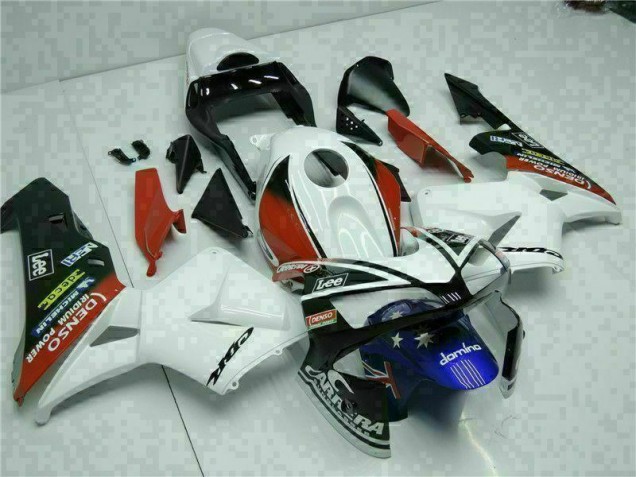 ABS 2003-2004 White Blue Honda CBR600RR Motorcylce Fairings Canada ABS 2003-2004 White Blue Honda CBR600RR Motorcylce Fairings Canada