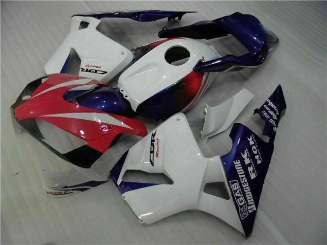 ABS 2003-2004 White Honda CBR600RR Motorcycle Fairing Canada ABS 2003-2004 White Honda CBR600RR Motorcycle Fairing Canada