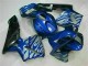 ABS 2003-2004 Blue with Silver Flame Honda CBR600RR Motorbike Fairing Canada ABS 2003-2004 Blue with Silver Flame Honda CBR600RR Motorbike Fairing Canada