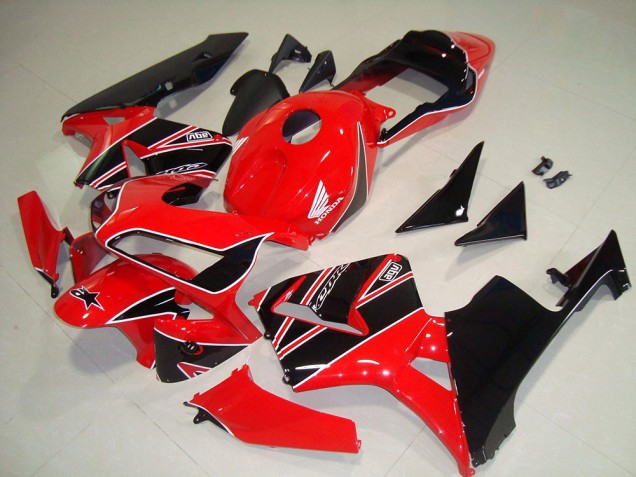 ABS 2003-2004 Red Black Honda CBR600RR Motorbike Fairing Kits Canada ABS 2003-2004 Red Black Honda CBR600RR Motorbike Fairing Kits Canada