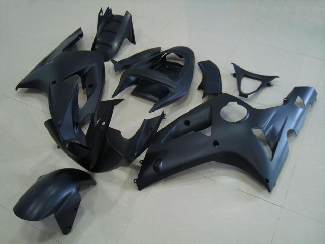 ABS 2003-2004 Matte Black Kawasaki ZX6R Motorcycle Fairing Kits Canada ABS 2003-2004 Matte Black Kawasaki ZX6R Motorcycle Fairing Kits Canada