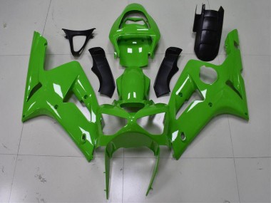 2003-2004 Green Kawasaki ZX6R Replacement Fairings Canada