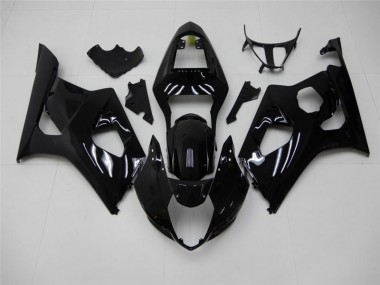 2003-2004 Glossy Black Suzuki GSXR 1000 Motorcycle Fairings Kits Canada