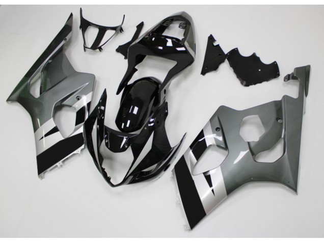 ABS 2003-2004 Black Grey Suzuki GSXR 1000 Moto Fairings Canada ABS 2003-2004 Black Grey Suzuki GSXR 1000 Moto Fairings Canada