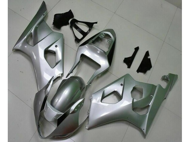 ABS 2003-2004 Silver Suzuki GSXR 1000 Motorcyle Fairings Canada ABS 2003-2004 Silver Suzuki GSXR 1000 Motorcyle Fairings Canada