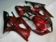 ABS 2003-2004 Red Suzuki GSXR 1000 Motorcycle Fairings Kit Canada ABS 2003-2004 Red Suzuki GSXR 1000 Motorcycle Fairings Kit Canada