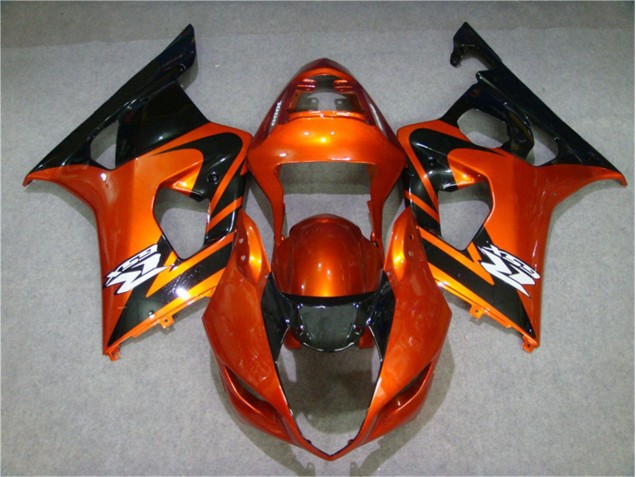 ABS 2003-2004 Orange Black Suzuki GSXR 1000 Motorcycle Fairing Kits Canada ABS 2003-2004 Orange Black Suzuki GSXR 1000 Motorcycle Fairing Kits Canada