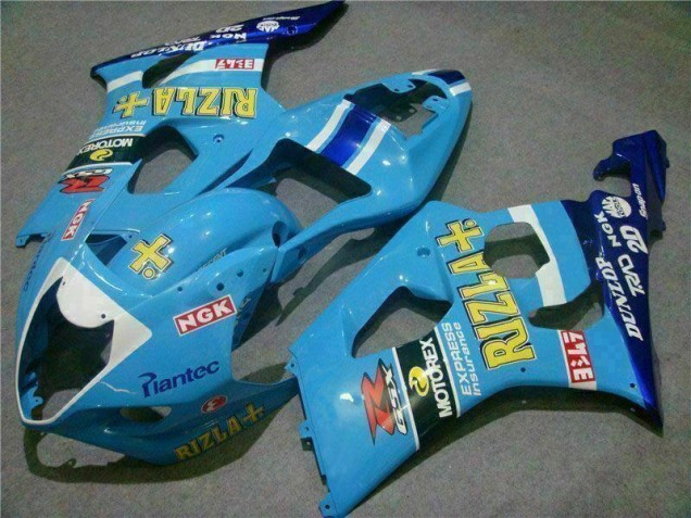 ABS 2003-2004 Blue Suzuki GSXR 1000 Bike Fairing Kit Canada ABS 2003-2004 Blue Suzuki GSXR 1000 Bike Fairing Kit Canada