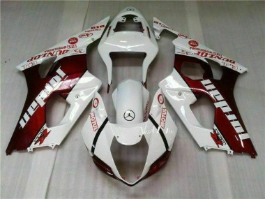 2003-2004 Red White Suzuki GSXR 1000 Motorcycle Bodywork Canada