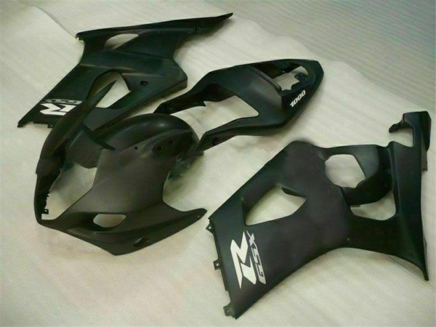 ABS 2003-2004 Matte Black Suzuki GSXR 1000 Motorbike Fairing Kits Canada