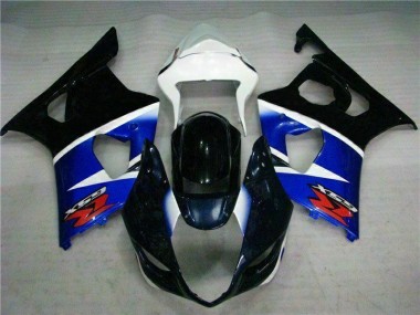 2003-2004 Black Blue Suzuki GSXR 1000 Motorcycle Fairings Kits Canada