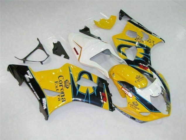 ABS 2003-2004 Yellow Suzuki GSXR 1000 Moto Fairings Canada