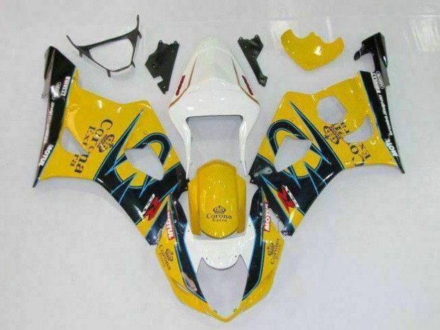 ABS 2003-2004 Yellow Suzuki GSXR 1000 Moto Fairings Canada