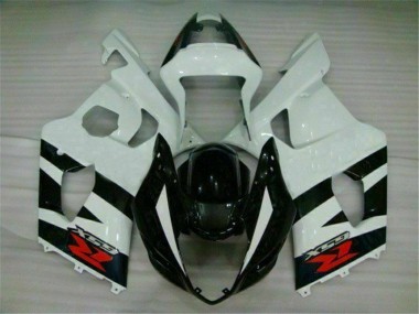 2003-2004 White Black Suzuki GSXR 1000 Motorcyle Fairings Canada