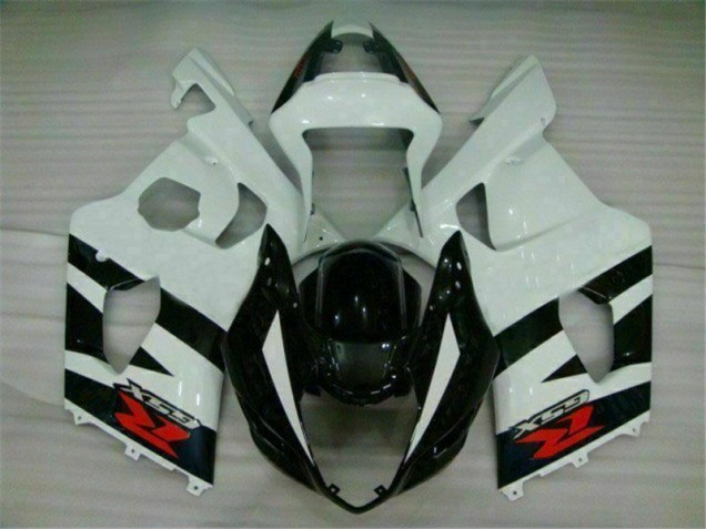 ABS 2003-2004 White Black Suzuki GSXR 1000 Motorcyle Fairings Canada ABS 2003-2004 White Black Suzuki GSXR 1000 Motorcyle Fairings Canada