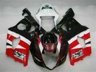 2003-2004 Red Black Suzuki GSXR 1000 Replacement Fairings Canada