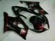 ABS 2003-2004 Red Flame Suzuki GSXR 1000 Bike Fairing Kit Canada ABS 2003-2004 Red Flame Suzuki GSXR 1000 Bike Fairing Kit Canada