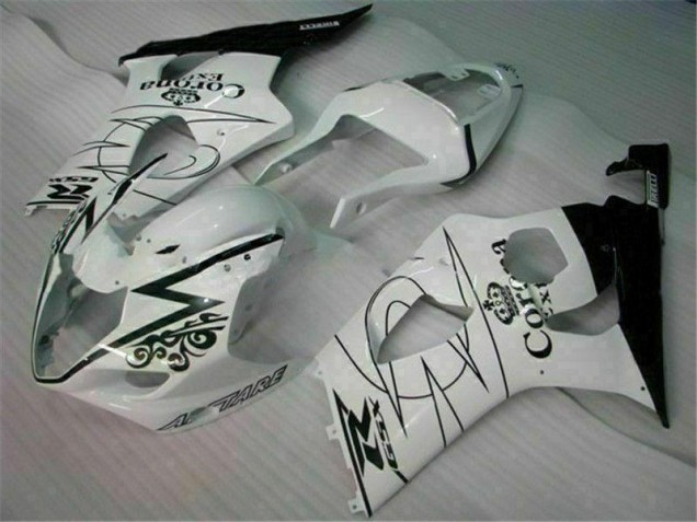 ABS 2003-2004 White Suzuki GSXR 1000 Motorcycle Bodywork Canada ABS 2003-2004 White Suzuki GSXR 1000 Motorcycle Bodywork Canada